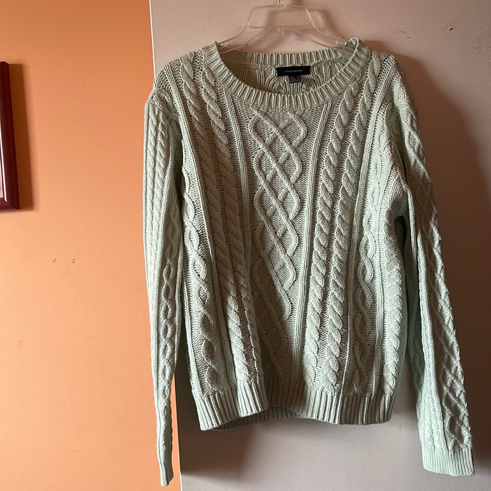 Mint Green Sweater